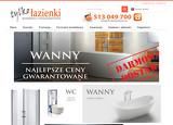 www.tylkolazienki.pl